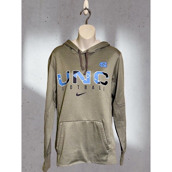 Nike Therma Fit UNC Tar Heels Football Hoodie Sweatshirt Size Small EUC!!! - Picture 1 of 4